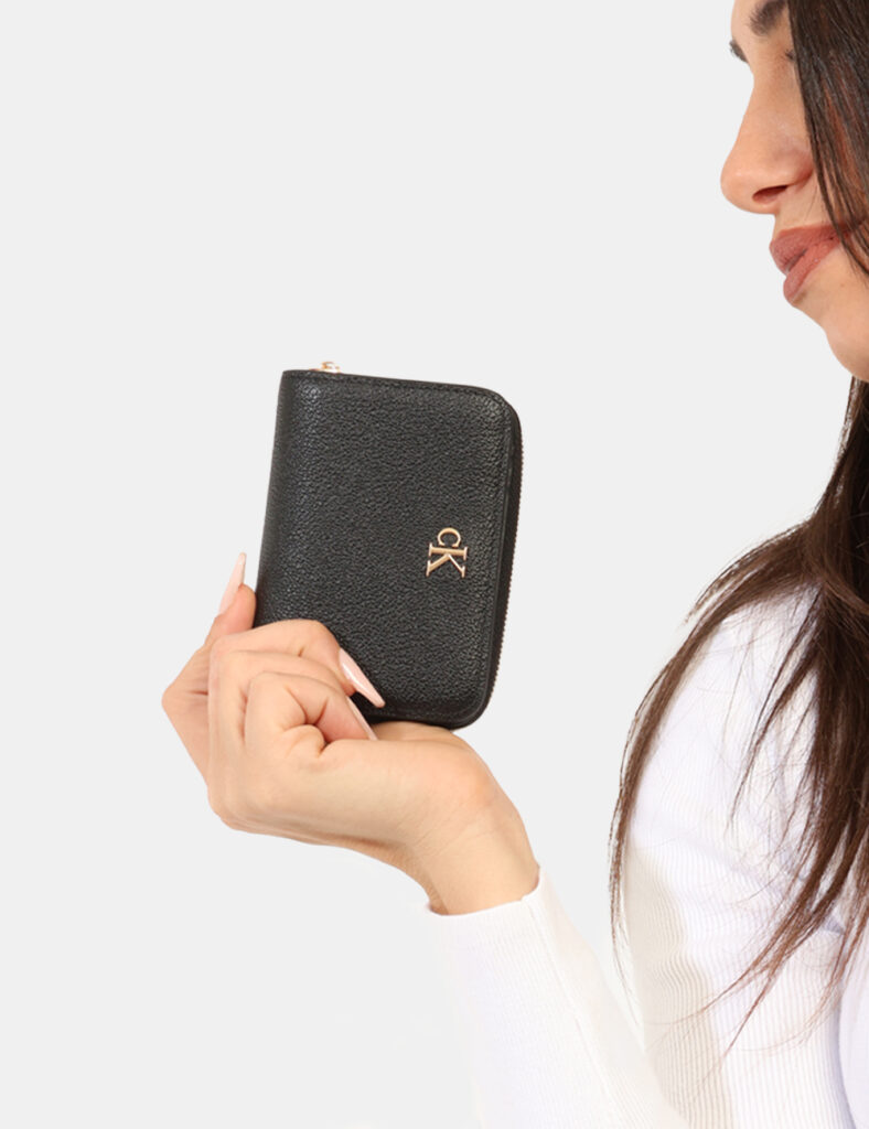 Outlet donna CALVIN KLEIN - Portafogli Calvin Klein Nero