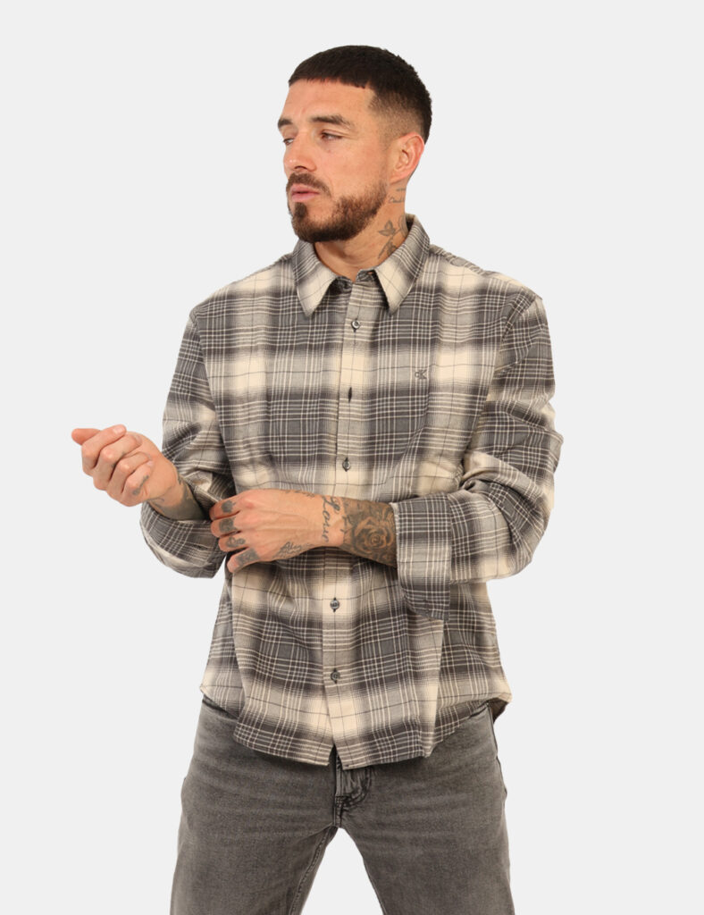 Camicia Calvin Klein Grigio