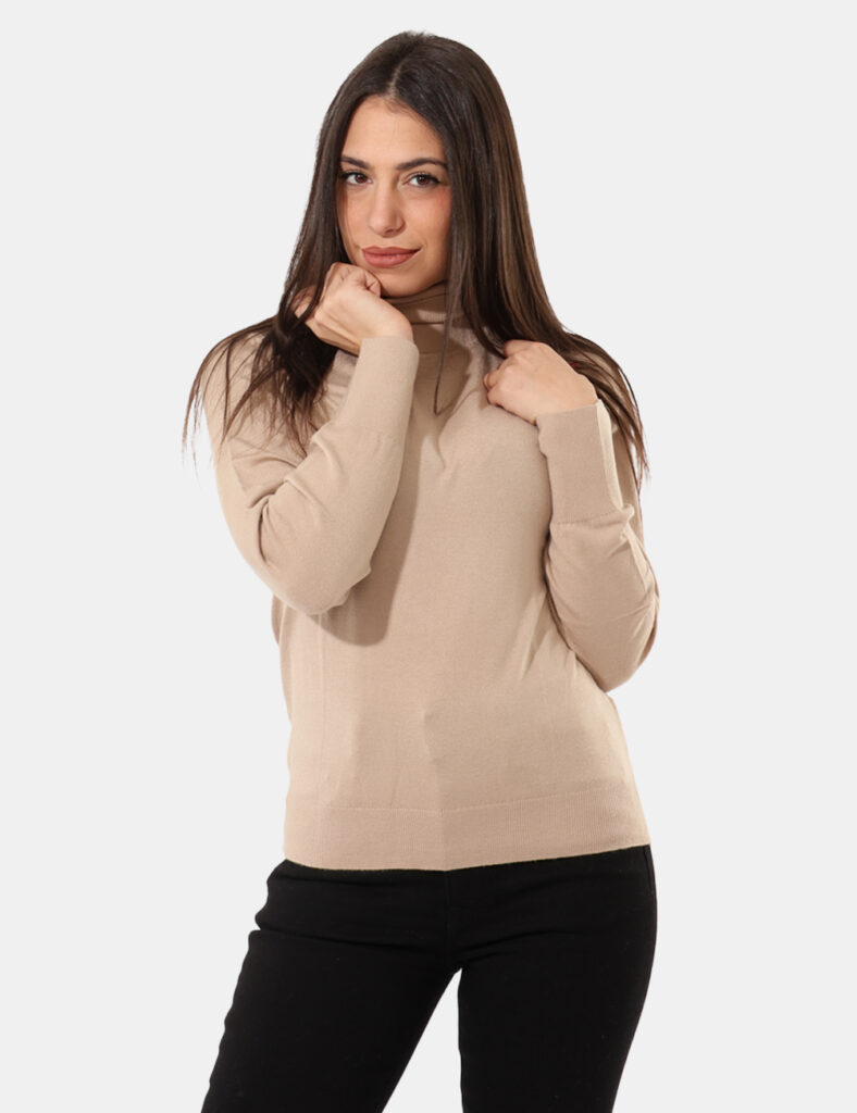 Maglie Rue De Clerie da donna - Maglione Rue De Clerie Marrone