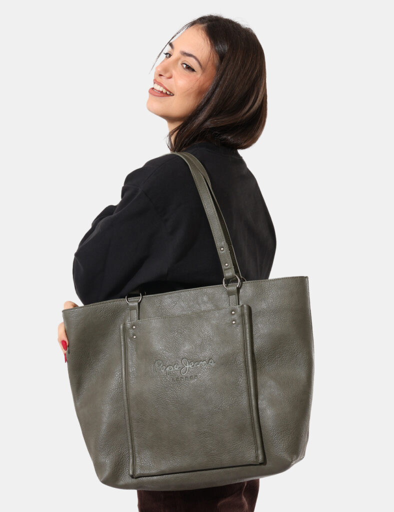 Borsa donna scontata - Borsa Pepe Jeans Grigio