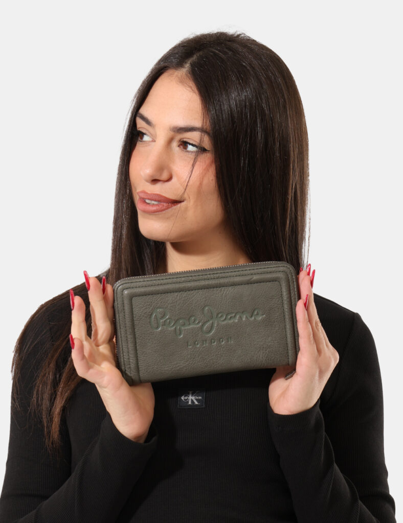 Accessori da donna - Portafogli Pepe Jeans Grigio
