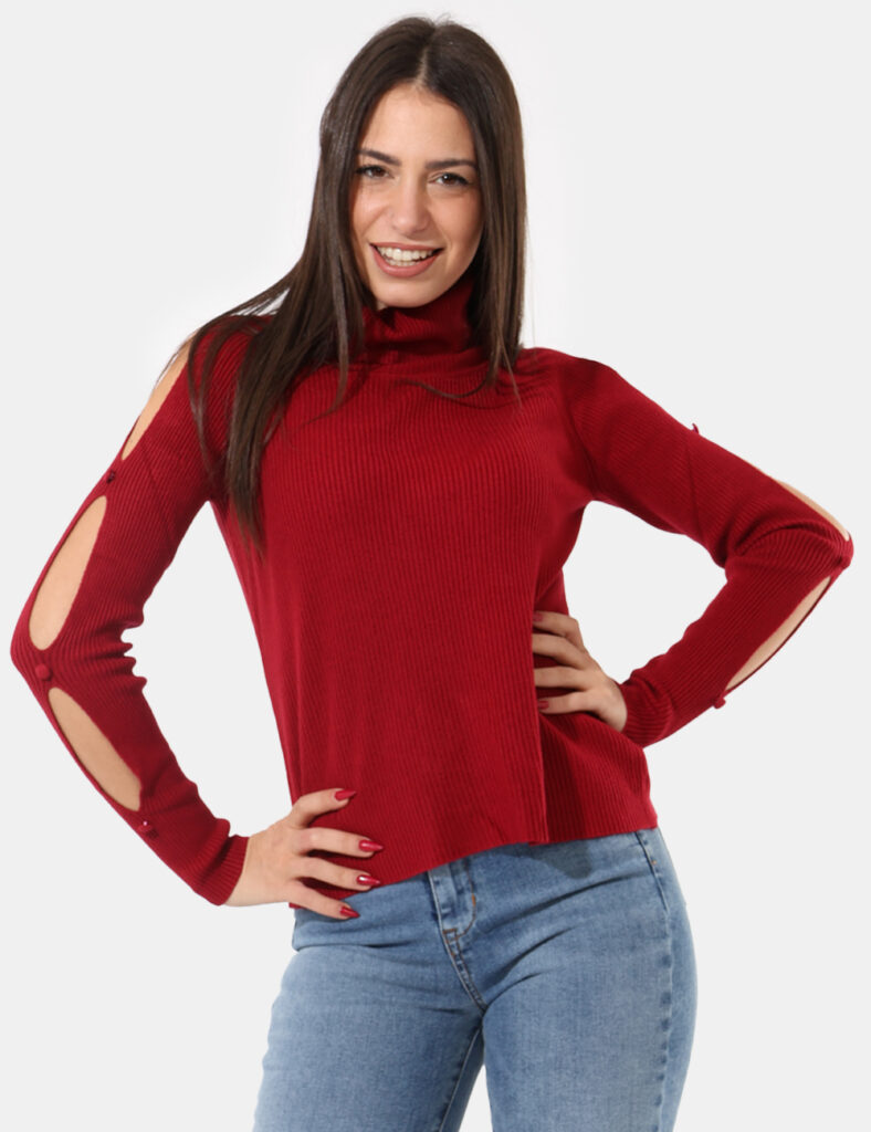Maglia scontata - Maglione Sandro Ferrone Rosso