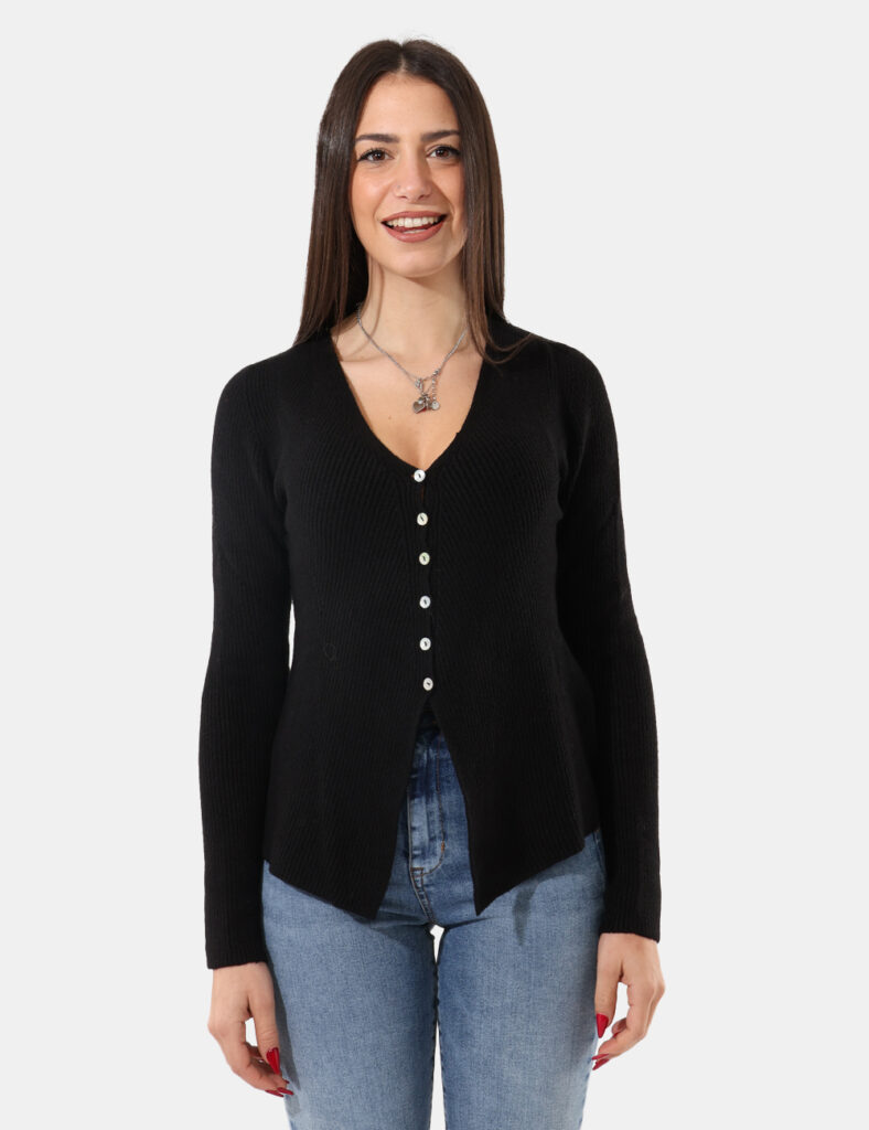 Abbigliamento donna scontato - Maglione Sandro Ferrone Nero