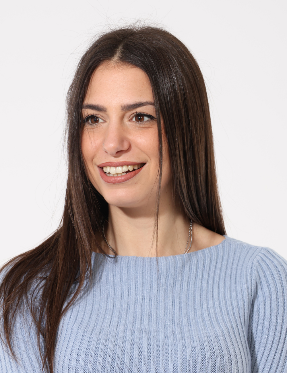 S65YBENKM042-SA_CIELO_AI25_4 Maglione Sandro Ferrone Azzurro - Maglione a coste con collo a barchetta.Cod. art. S65YBENKM042 SAVi ricordiamo che tutti i