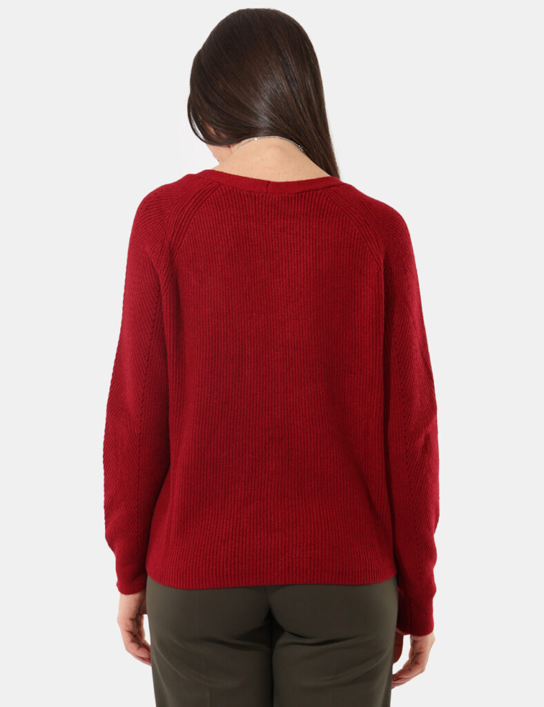 Cardigan Sandro Ferrone Bordeaux