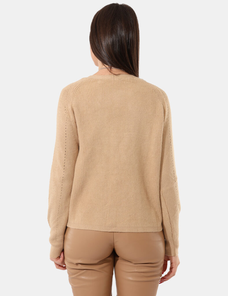 Cardigan Sandro Ferrone Beige