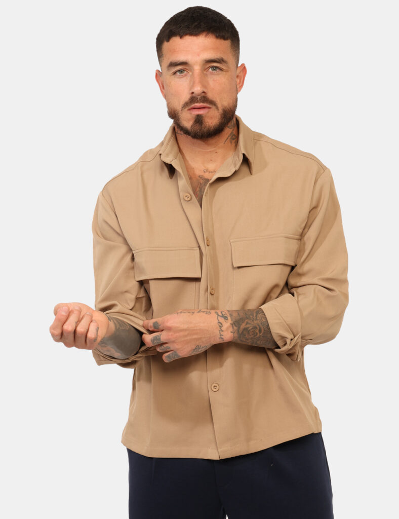 Camicia Goha Marrone