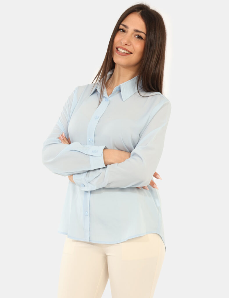 Camicia Rue De Clerie Azzurro