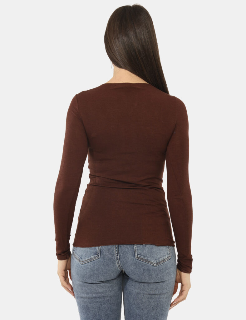 Maglia Rue De Clerie Marrone