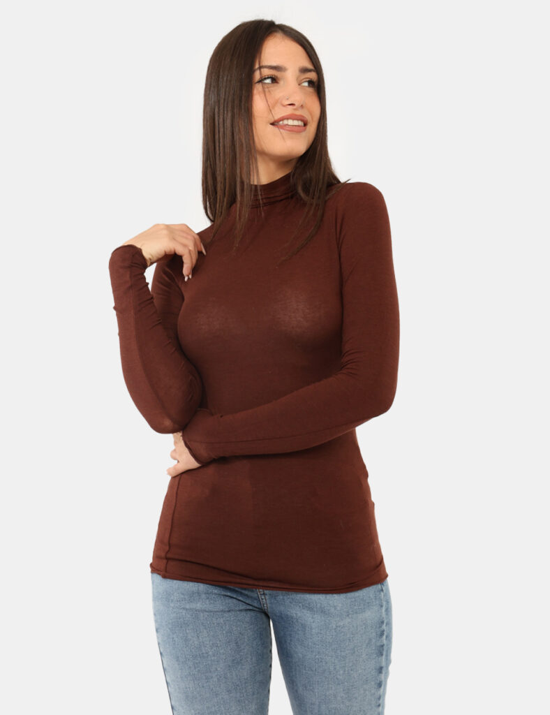 Maglia Rue De Clerie Marrone