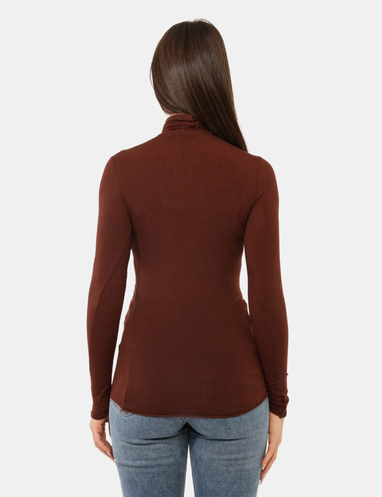 Maglia Rue De Clerie Marrone