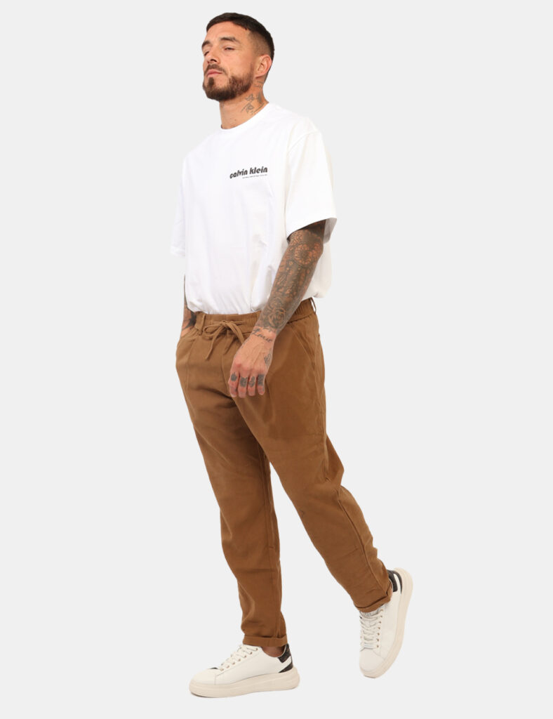 Pantaloni Goha Marrone