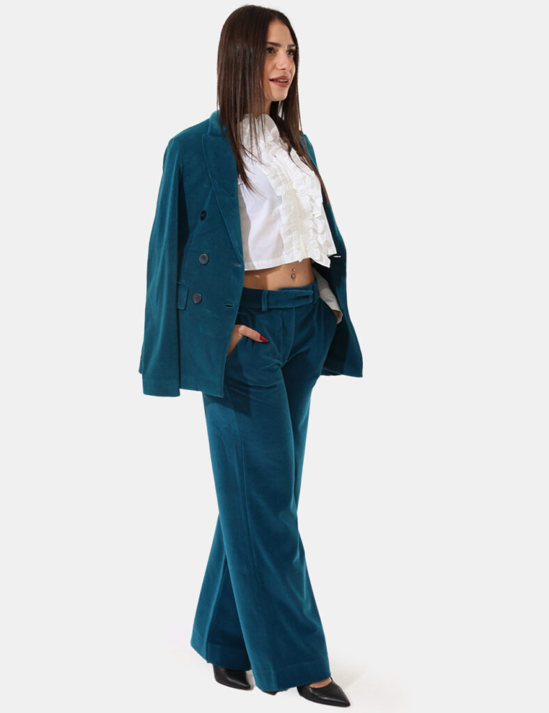 Abbigliamento donna scontato - Pantalone Ottod'Ame Blu