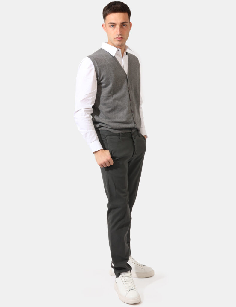 Outlet pantaloni uomo scontati - Pantaloni Concept83 Grigio