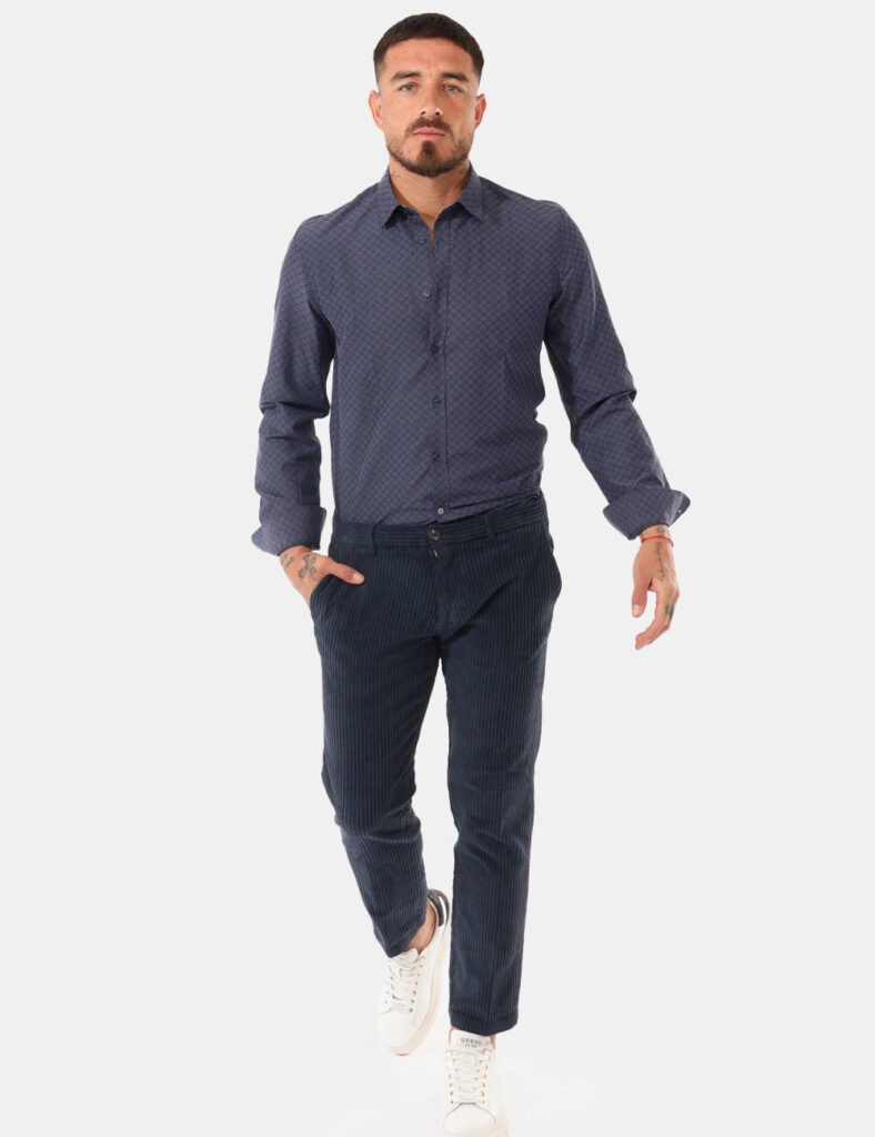 Pantalone Prj22. Blu