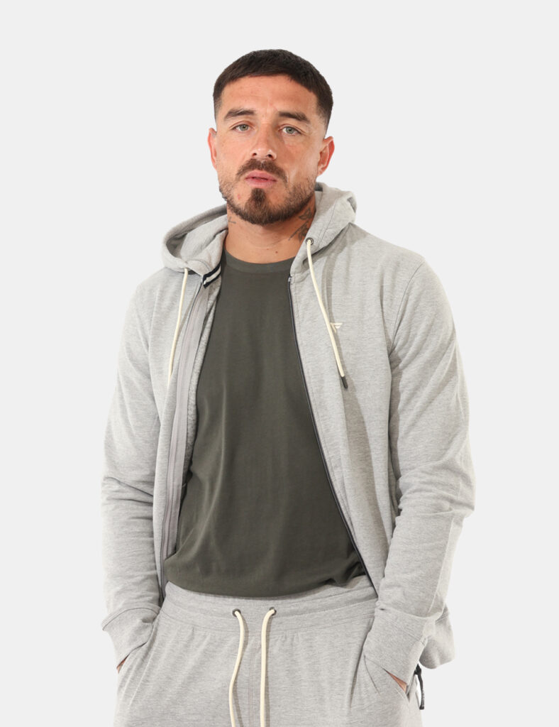 Outlet felpa uomo scontata - Felpa Fred Mello Grigio
