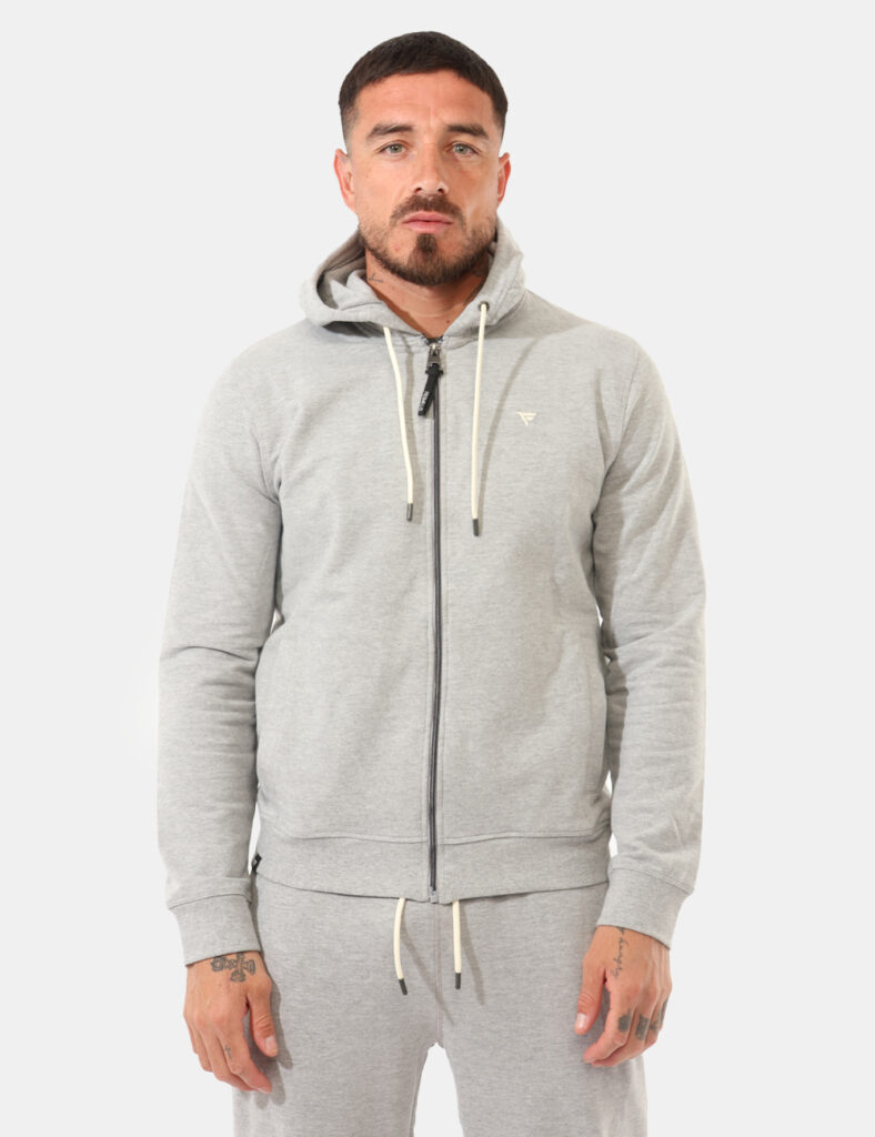 Outlet felpa uomo scontata - Felpa Fred Mello Grigio
