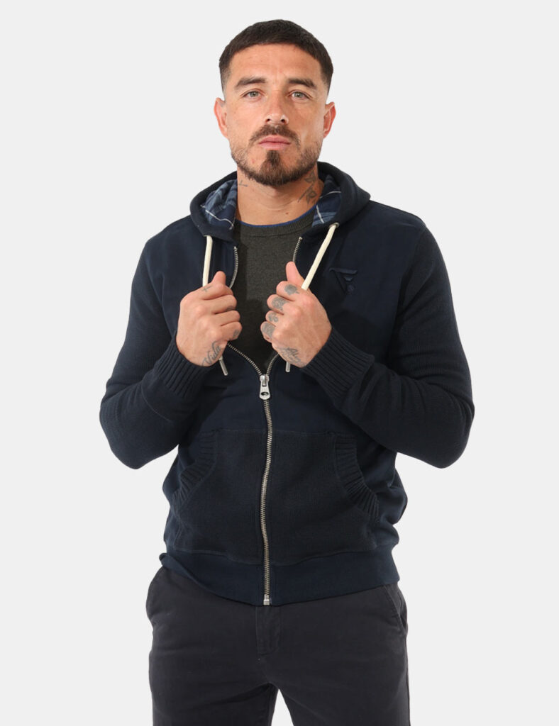 Outlet felpa uomo scontata - Felpa Fred Mello Blu