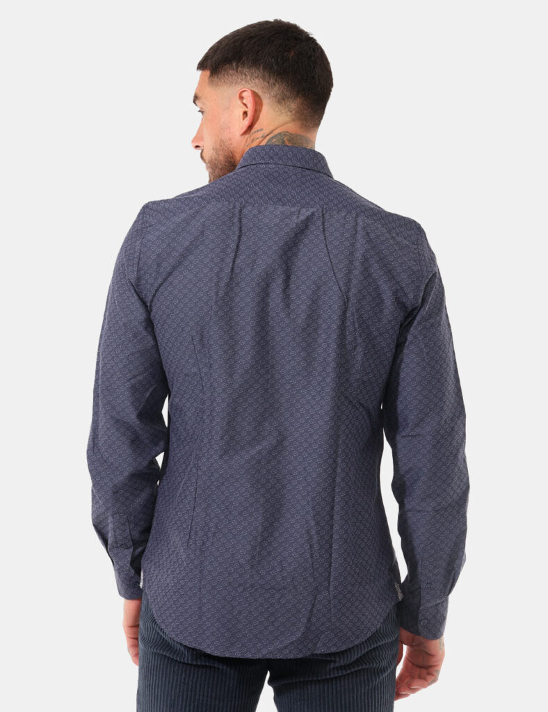 Fred Mello outlet - Camicia Fred Mello Blu