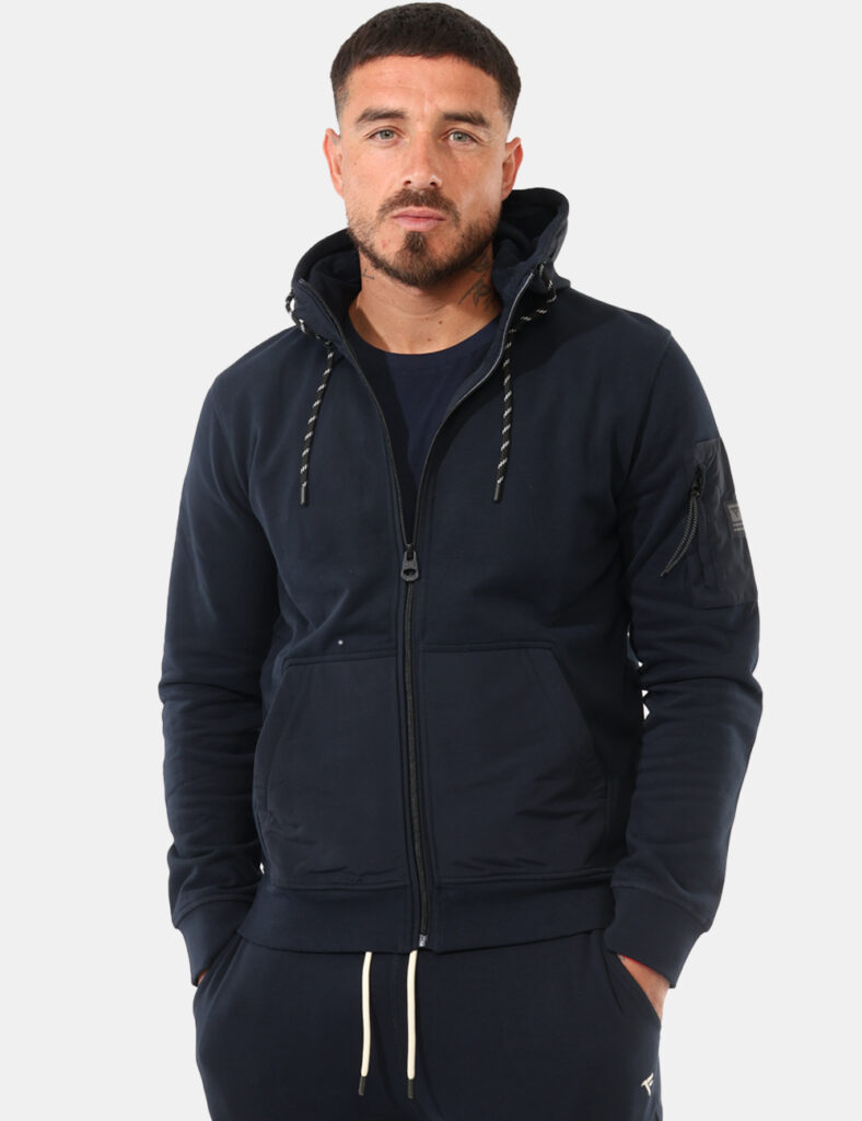 Outlet felpa uomo scontata - Felpa Fred Mello Blu