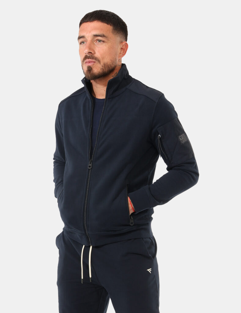 Outlet felpa uomo scontata - Felpa Fred Mello Blu