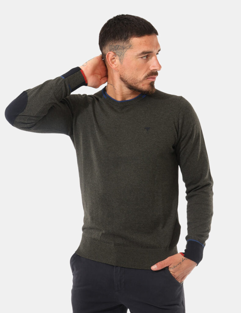 Maglione Fred Mello Grigio - Cod. art. FM25W14MG OAVi ricordiamo che tutti i nostri articoli sono originali.