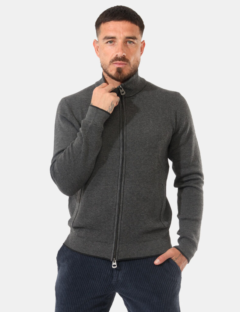 Maglione Fred Mello Grigio - Cod. art. FM25W34MZ OAVi ricordiamo che tutti i nostri articoli sono originali.