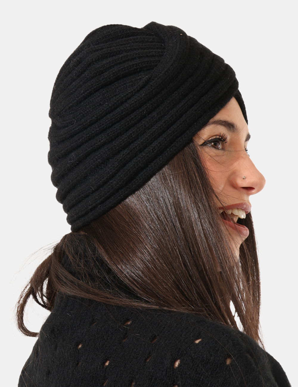 FR17FMCELSY-SA_BLACK_AI25_3 Cappellino Fracomina Nero - 0Cod. art. FR17FMCELSY SAVi ricordiamo che tutti i nostri articoli sono originali.