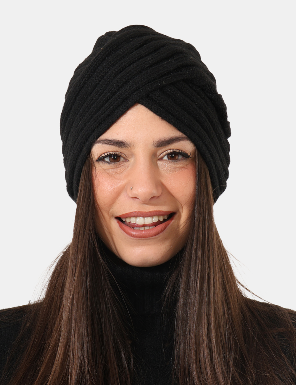 FR17FMCELSY-SA_BLACK_AI25_5 Cappellino Fracomina Nero - 0Cod. art. FR17FMCELSY SAVi ricordiamo che tutti i nostri articoli sono originali.