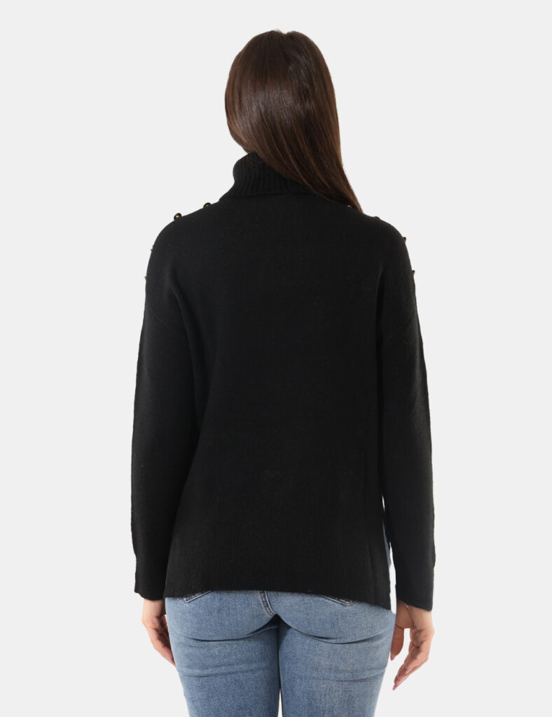 Abbigliamento donna scontato - Maglione Rue De Clerie Nero