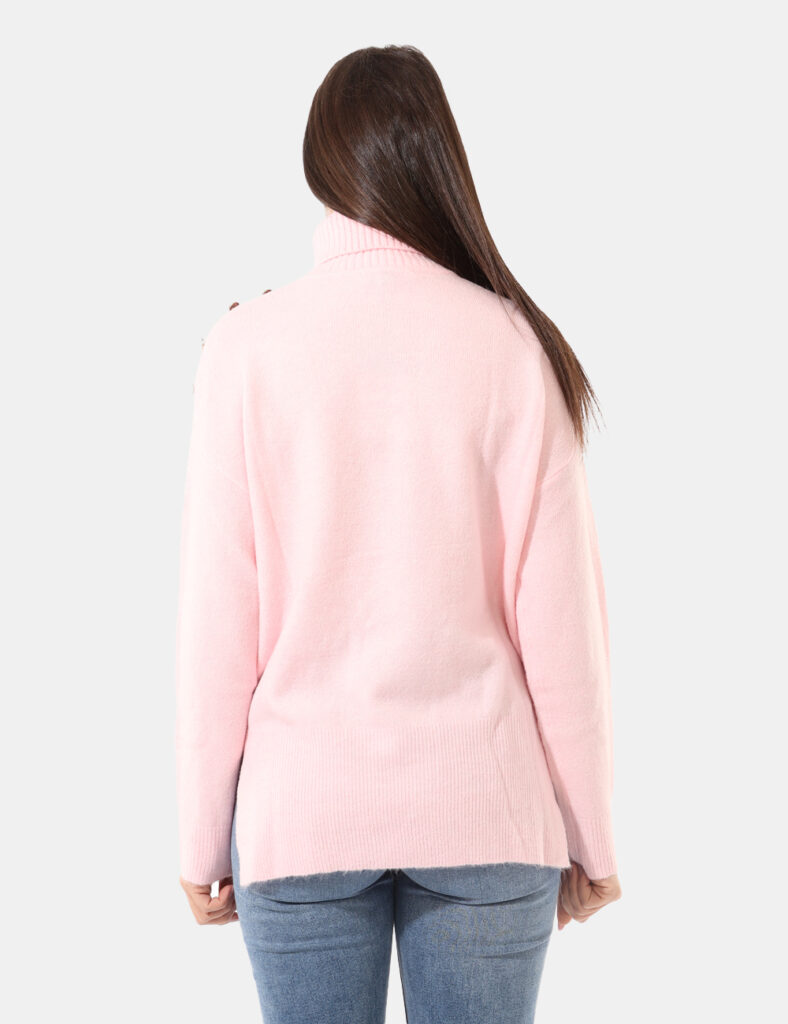 Abbigliamento donna scontato - Maglione Rue De Clerie Rosa