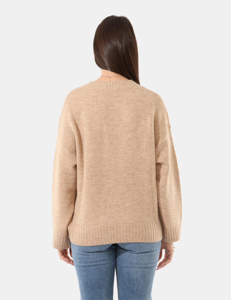 Abbigliamento donna scontato - Maglione Rue De Clerie Beige