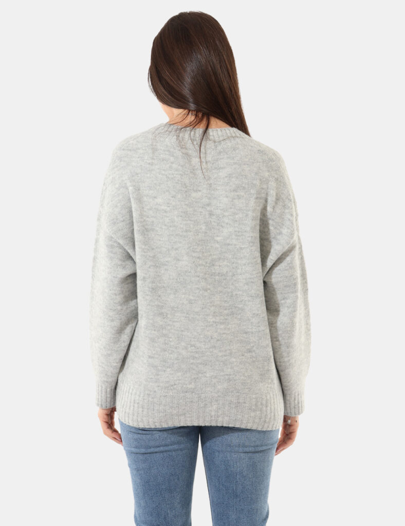 Abbigliamento donna scontato - Maglione Rue De Clerie Grigio