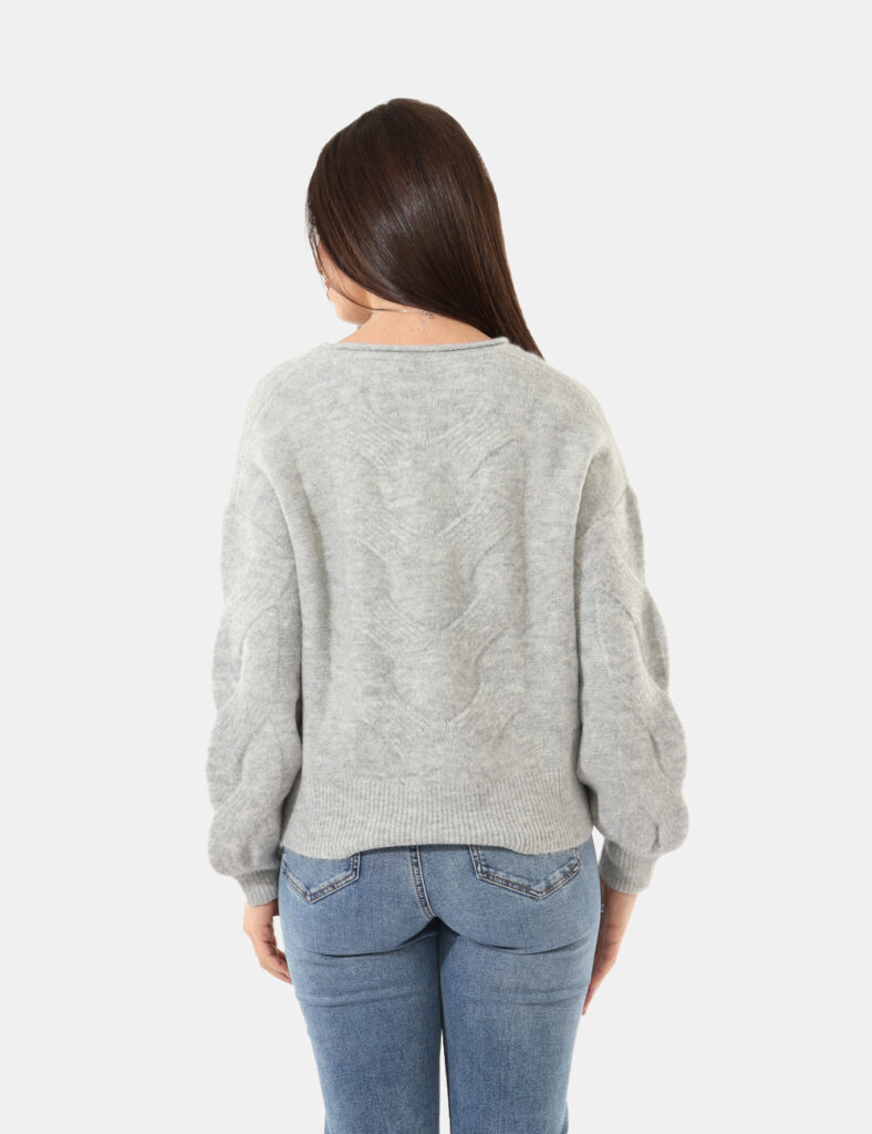 Abbigliamento donna scontato - Maglione Rue De Clerie Grigio