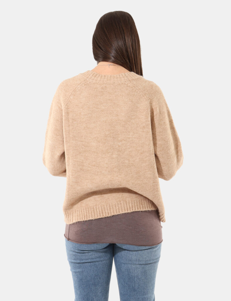 Abbigliamento donna scontato - Maglione Rue De Clerie Beige