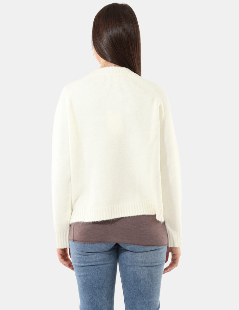 Abbigliamento donna scontato - Maglione Rue De Clerie Panna