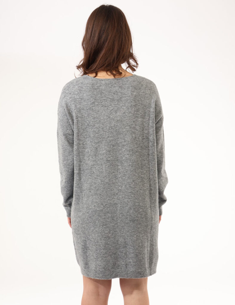 Abito manica lunga - Vestito Rue De Clerie Grigio