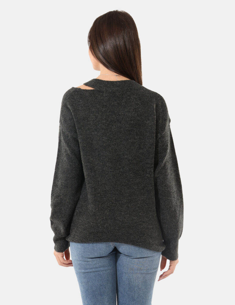 Abbigliamento donna scontato - Maglione Rue De Clerie Grigio