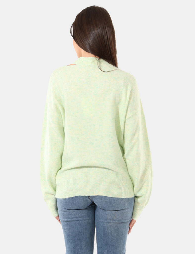 Abbigliamento donna scontato - Maglione Rue De Clerie Verde