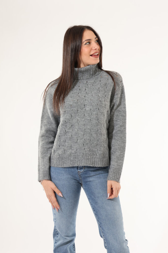 Abbigliamento donna scontato - Maglione Rue De Clerie Grigio