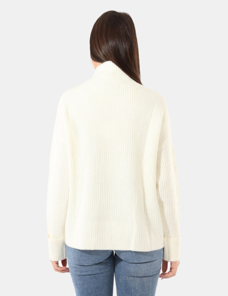 Abbigliamento donna scontato - Maglione Rue De Clerie Panna