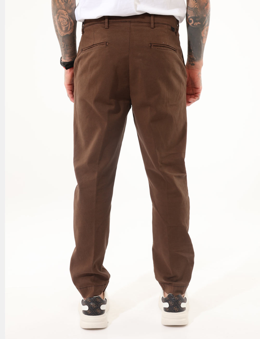 PSI742GR-SA_MORO_AI25_2 Pantalone Gazzarrini Marrone - Cod. art. PSI742GR SAVi ricordiamo che tutti i nostri articoli sono originali.