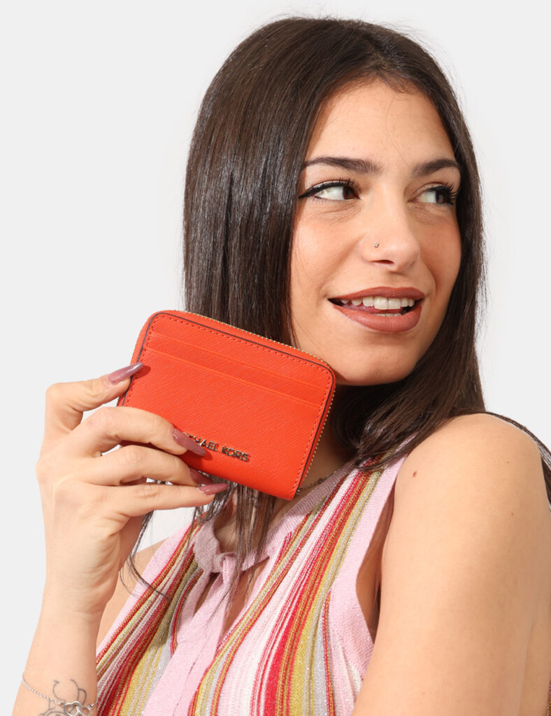 Portafoglio Michael Kors Arancione