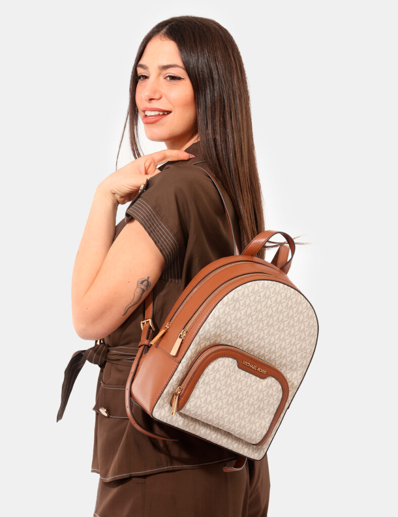 Borsa donna scontata - Zaino Michael Kors Beige