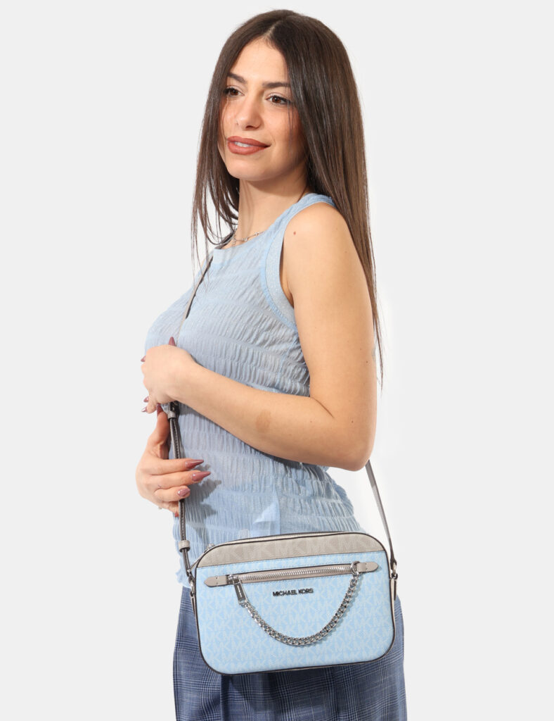 Borsa donna scontata - Pochette Michael Kors Azzurro