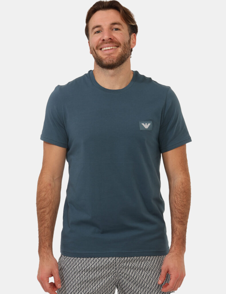 Abbigliamento Emporio Armani uomo - T-shirt pack 2 pezzi Emporio Armani Blu tg.L