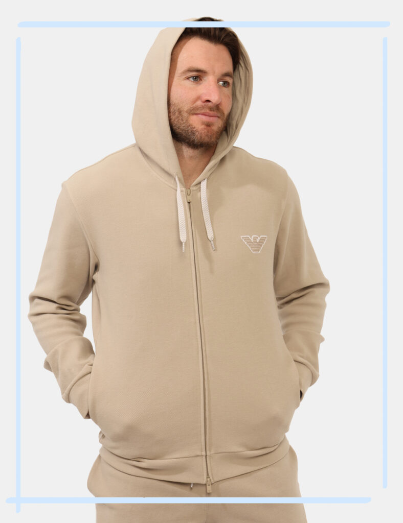 Abbigliamento Emporio Armani uomo - Felpa Emporio Armani Beige tg. M