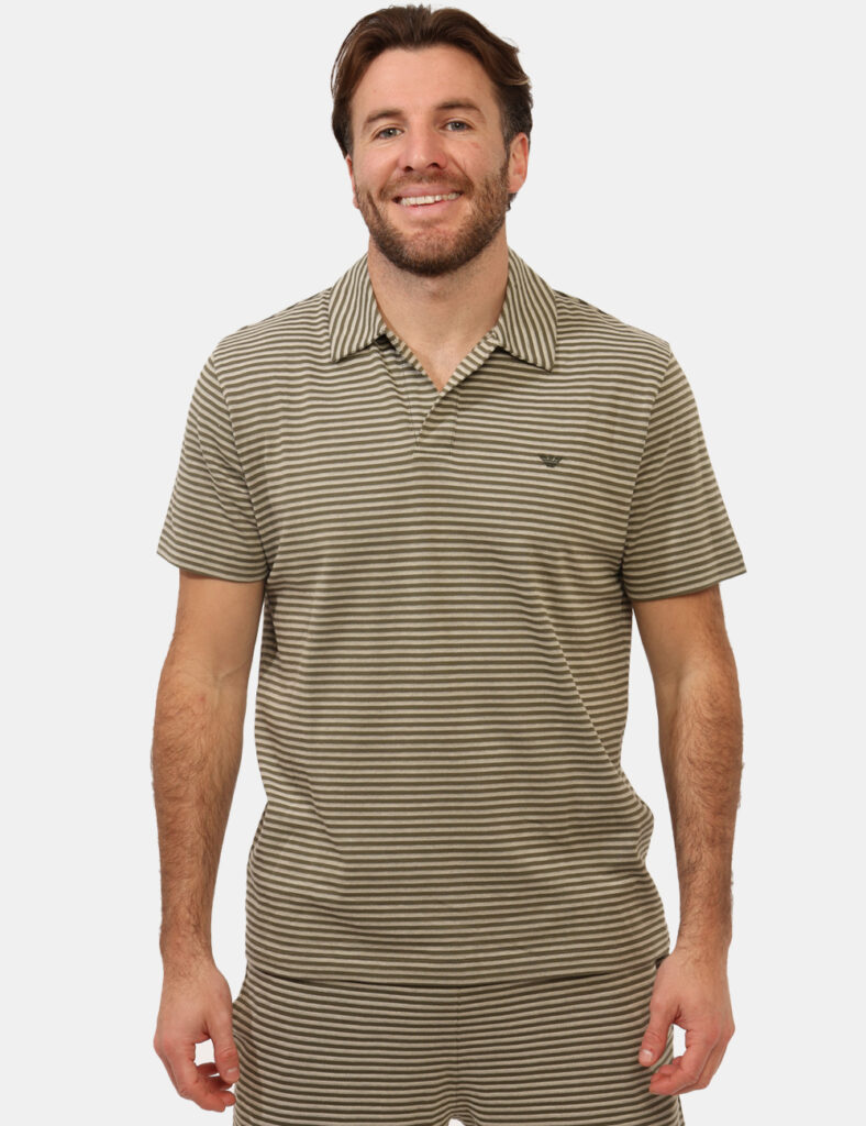 Polo Emporio Armani Verde tg.L