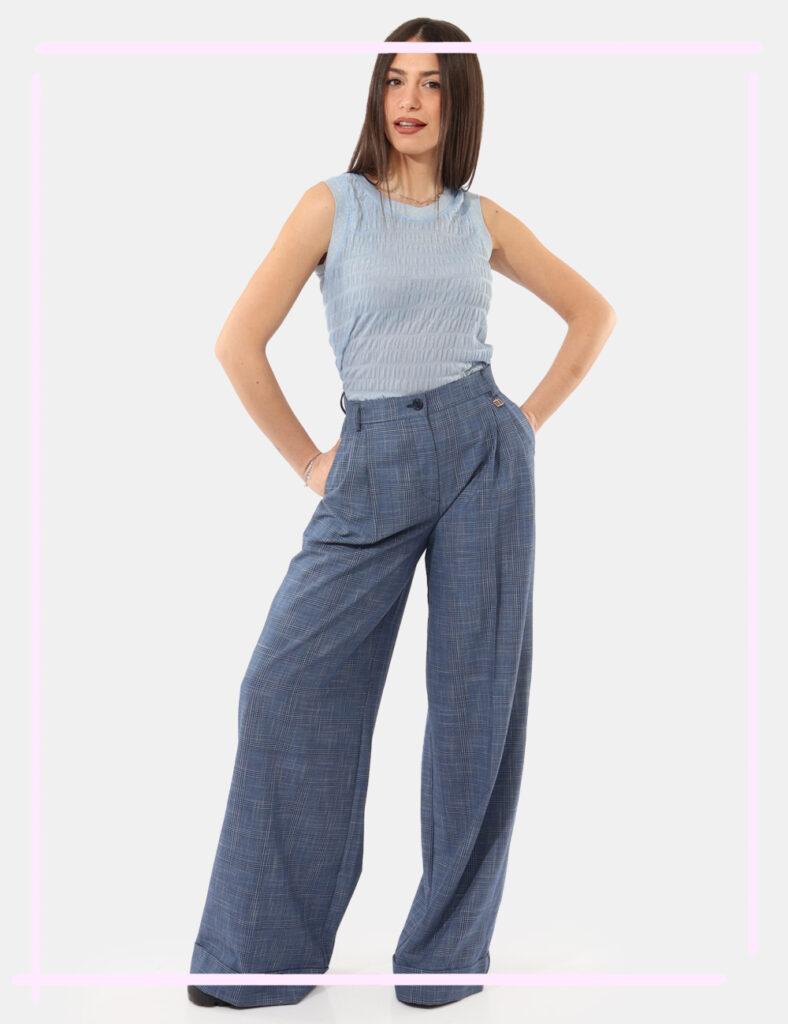 Fracomina outlet - Pantaloni Fracomina Blu taglia S