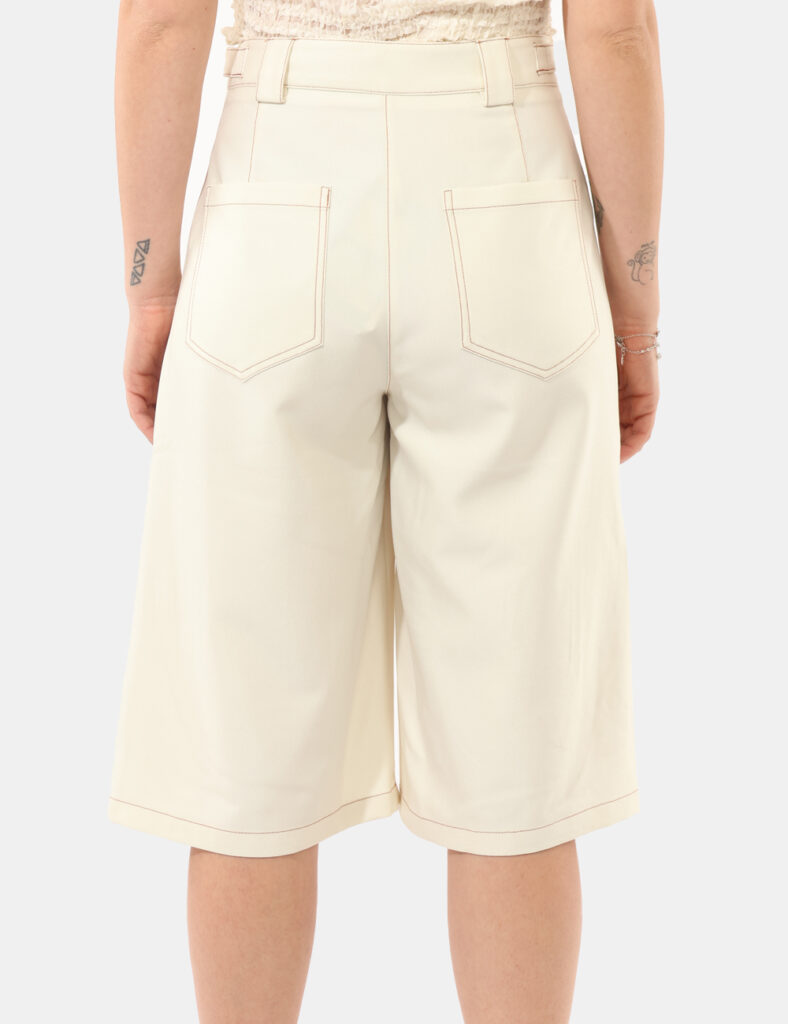 Fracomina outlet - Pantaloni Fracomina Panna taglia S